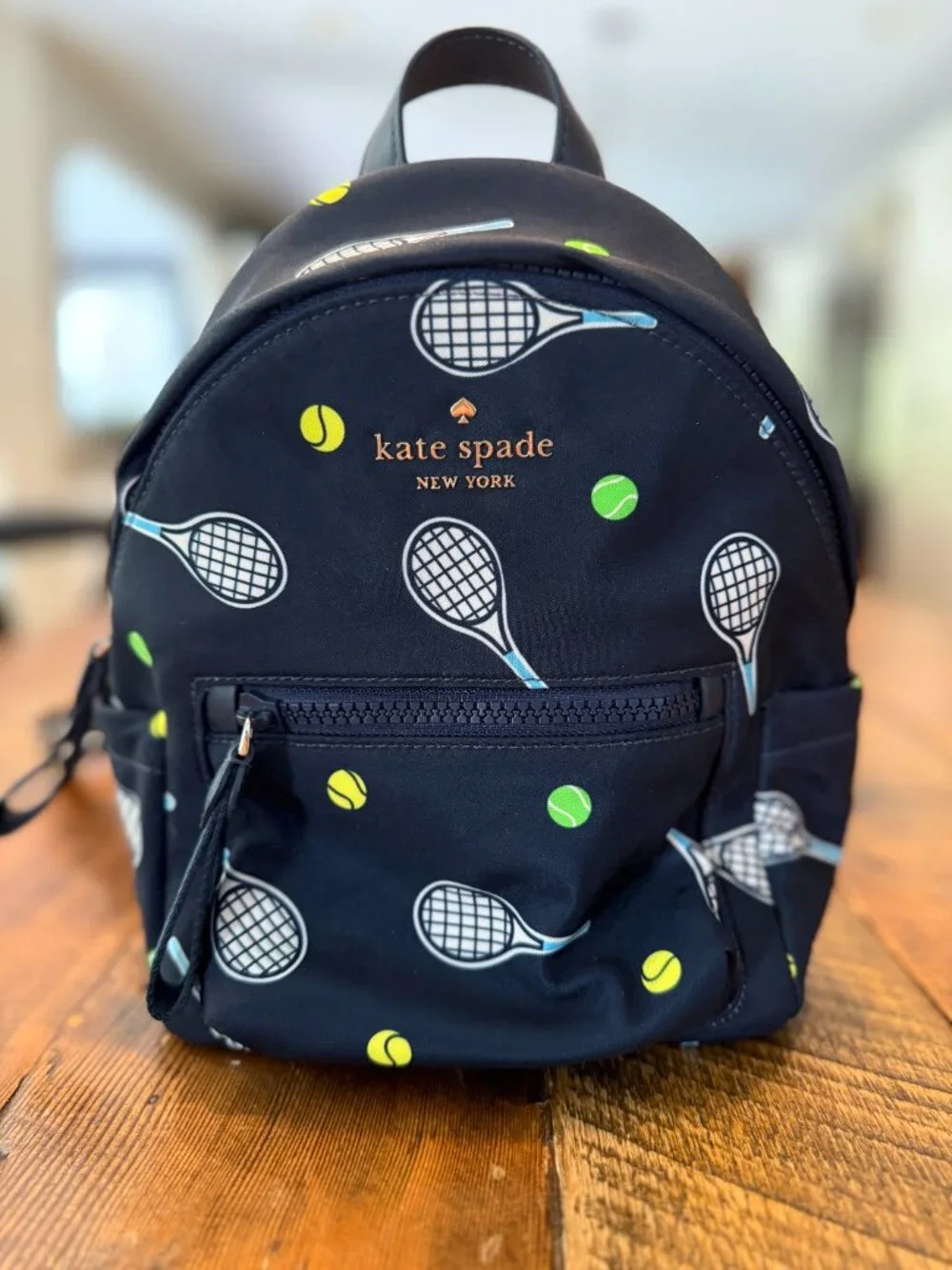 Kate Spade Chelsea Tennis Racquet & Ball Mini Backpack